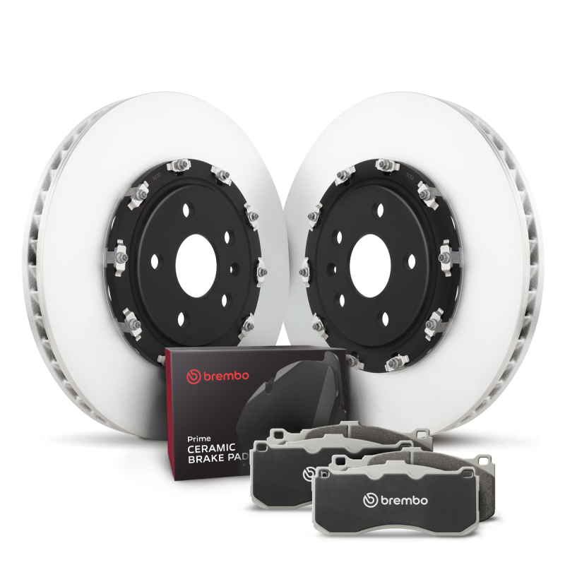 Picture of Brembo OE 08-14 Mitsubishi Lancer Front Disc Brake Kit