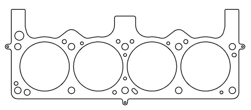 Picture of Cometic Chrysler R3 Race Block .040in MLS Cylinder Head Gasket - 4.100in Bore - W2 Heads