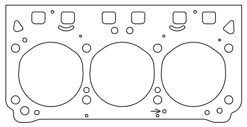 Picture of Cometic Buick 3800 Series II/III V6 .030in MLS Cylinder Head Gasket - 3.840in Bore - RHS