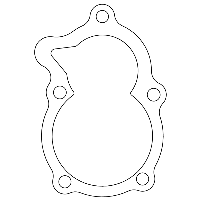 Picture of Cometic Ford 59A Flathead V8 .010in FB Oil Pump Drive Cover Gasket - 1945-1948