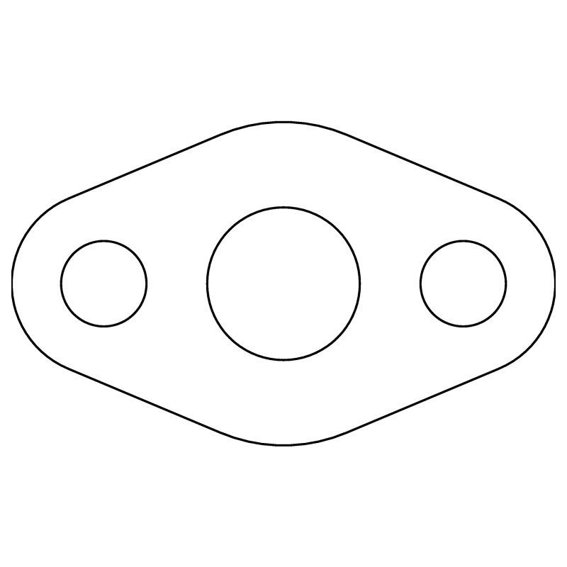 Picture of Cometic Ford 59A Flathead V8 .031in Fiber Oil Pump Screen Cover - 1945-1948