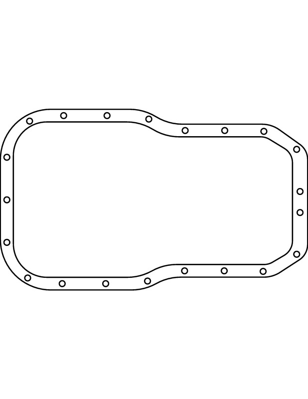 Picture of Cometic Toyota 2S-ELC/3S-FE/3S-GELC/3S-GTE/5S-FE/5S-FNE .062in Fiber Oil Pan Gasket