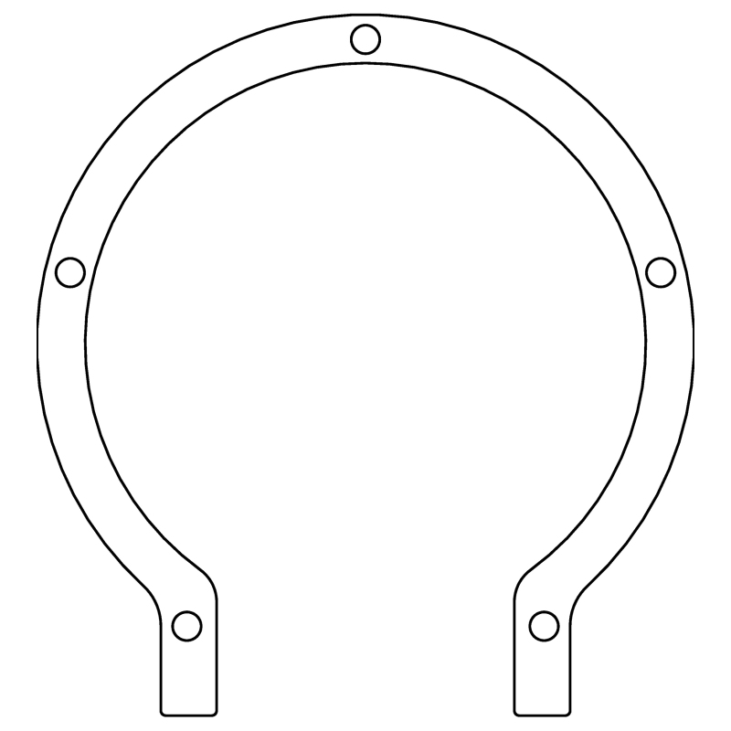 Picture of Cometic Ford 59A Flathead V8 .015in Fiber Timing Cover Gasket