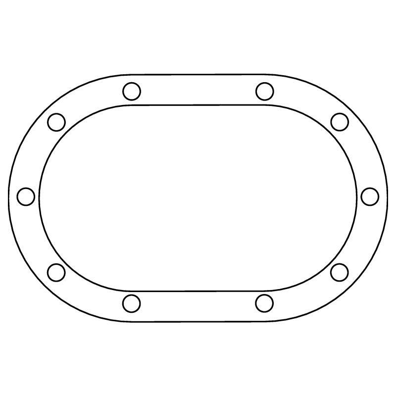 Picture of Cometic Sprint Midget Quick Change Gear Housing .032in AFM Differential Cover Gasket - 10 Bolt