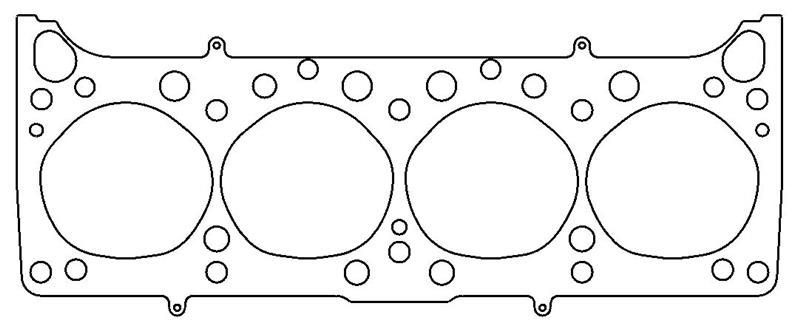 Picture of Cometic Pontiac 350 V8 .036in MLS Cylinder Head Gasket - 3.950in Bore