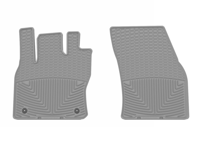 Picture of WeatherTech 18-24 Volkswagen Tiguan Front All-Weather Floor Mats - Grey