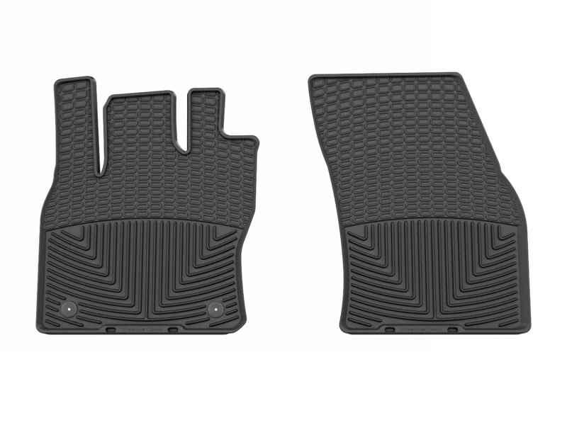 Picture of WeatherTech 18-24 Volkswagen Tiguan Front All-Weather Floor Mats - Black