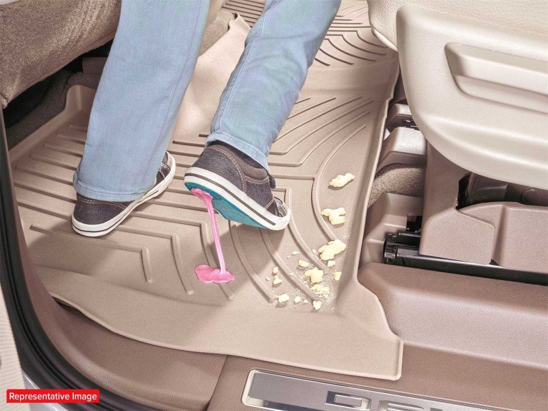Picture of WeatherTech 20-24 BMW X3 M (Incl. Competition) Front FloorLiner HP - Grey