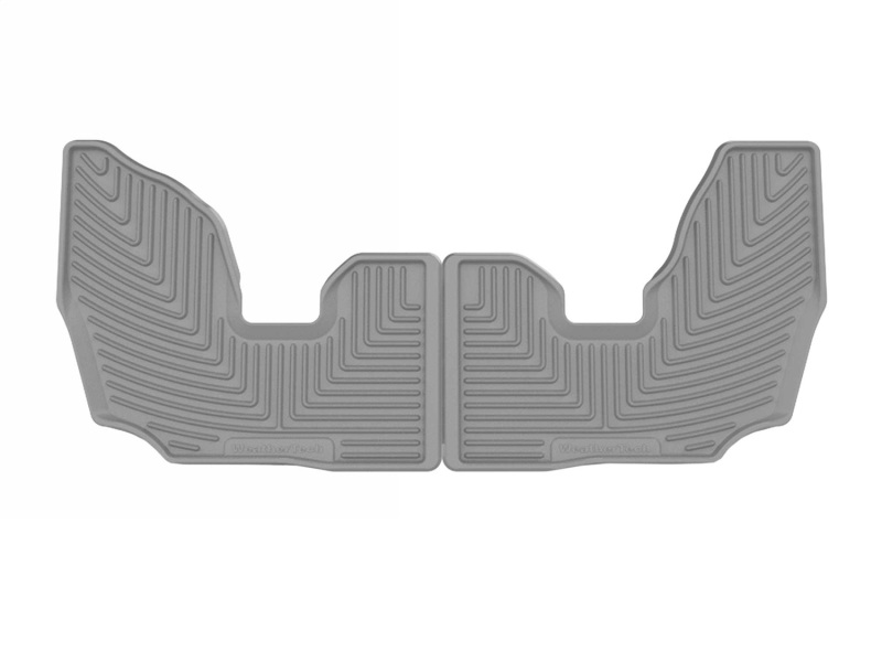 Picture of WeatherTech 23-25 Honda Pilot Rear All-Weather Floor Mats - Grey