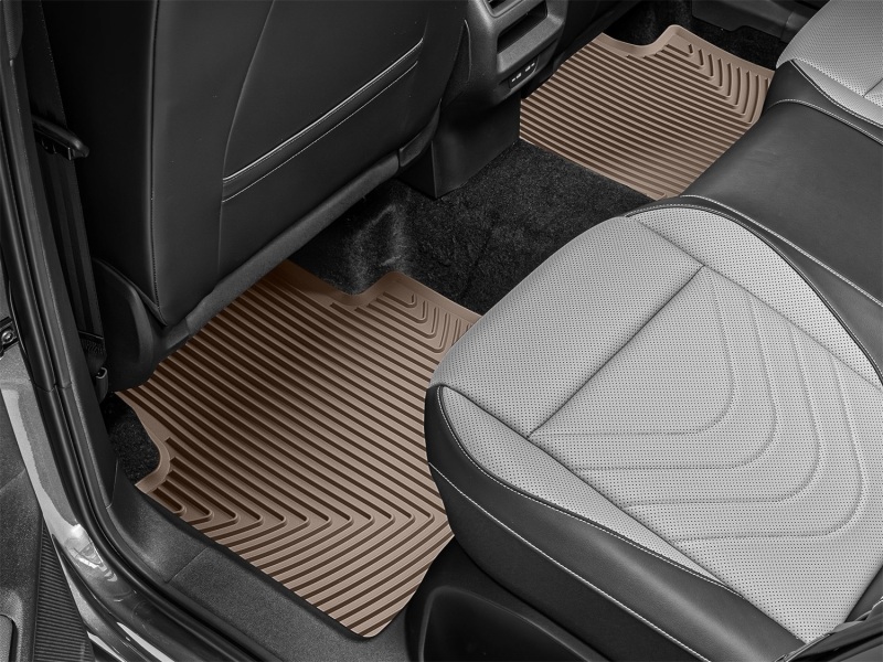 Picture of WeatherTech 18-24 Volkswagen Tiguan Rear All-Weather Floor Mats - Tan
