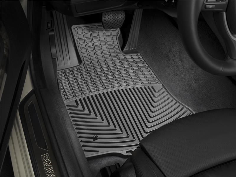 Picture of WeatherTech 15+ Mercedes-Benz CLS-Class Front Rubber Mats - Black