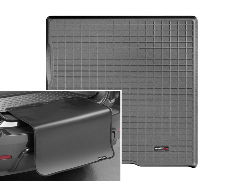Picture of WeatherTech 03+ Ford Expedition Cargo Liner w/ Bumper Protector - Black