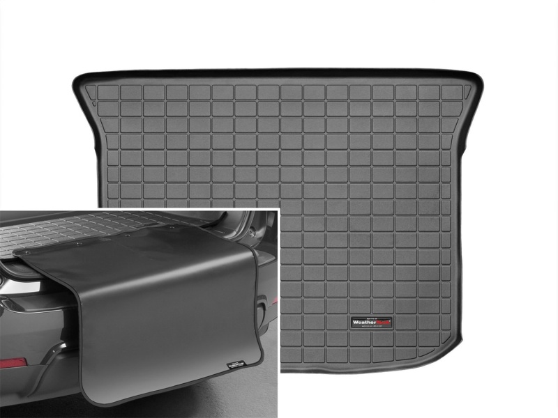Picture of WeatherTech 07-12 Ford Edge Cargo Liner w/ Bumper Protector - Black