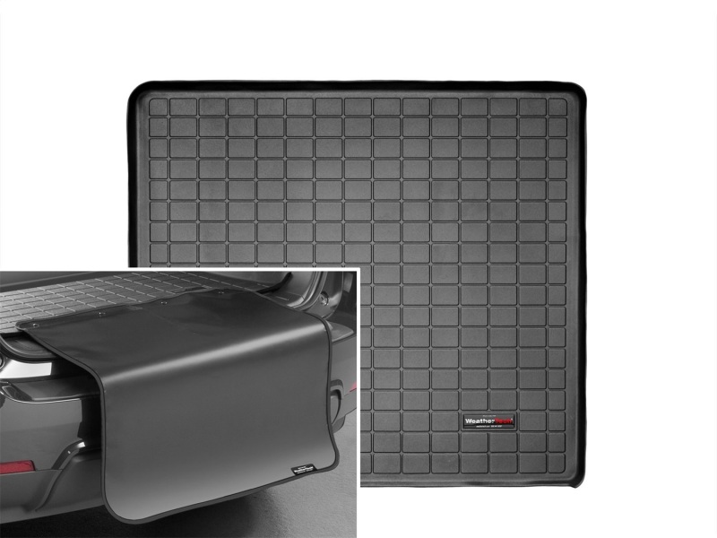 Picture of WeatherTech 10+ Toyota 4Runner Cargo Liner w/ Bumper Protector - Black