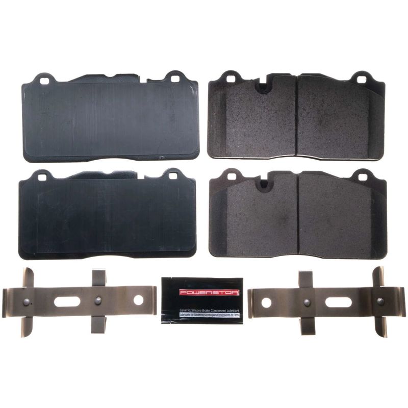 Picture of Power Stop 14-15 Chevrolet Camaro Front Z17 Evo Ceramic Brake Pad w/Hardware