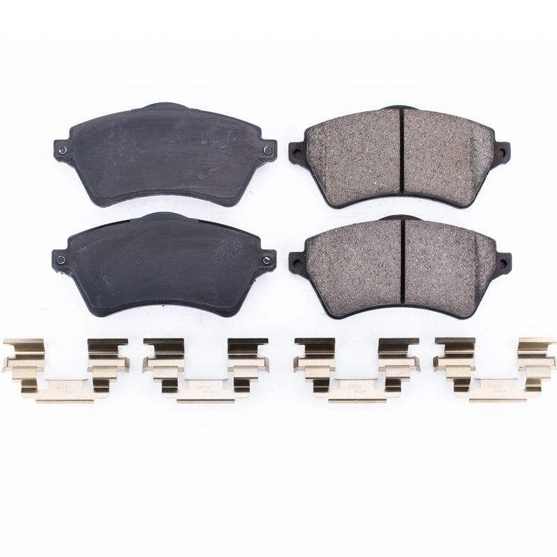 Picture of Power Stop 02-05 Land Rover Freelander Front Z17 Evo Ceramic Brake Pad w/Hardware