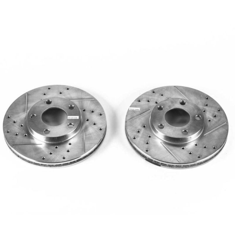Picture of Power Stop 1998 Volkswagen Passat Front Drilled & Slotted Rotor - Pair