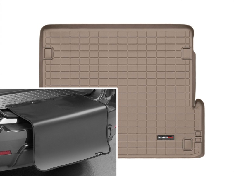 Picture of WeatherTech 10+ Lexus GX 460 Cargo Liner w/ Bumper Protector - Tan