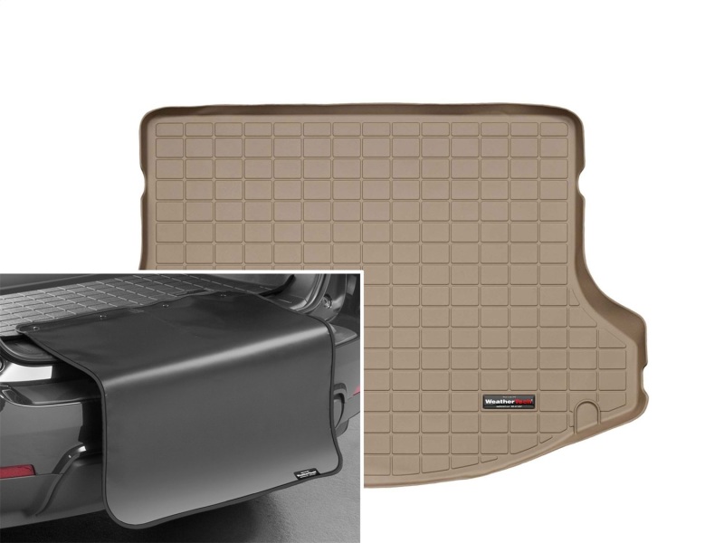 Picture of WeatherTech 11-16 Kia Sportage Cargo Liner w/ Bumper Protector - Tan