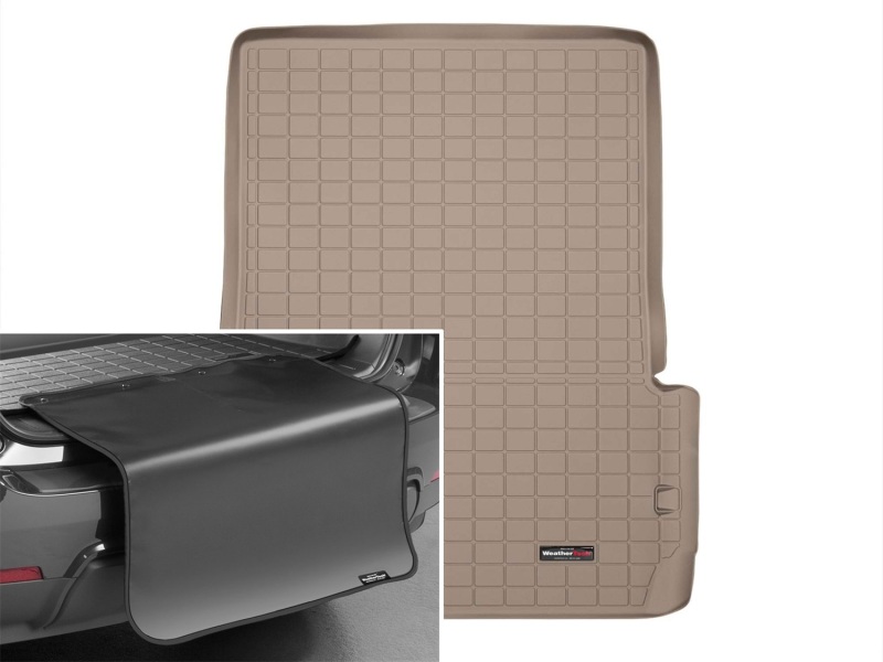 Picture of WeatherTech 11-15 Dodge Durango Cargo Liner w/ Bumper Protector - Tan