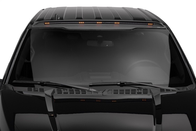 Picture of Husky Liners 17-24 Ford F-250/350/450/550 Super Duty Aerocab PRO - Marker Light - Blk