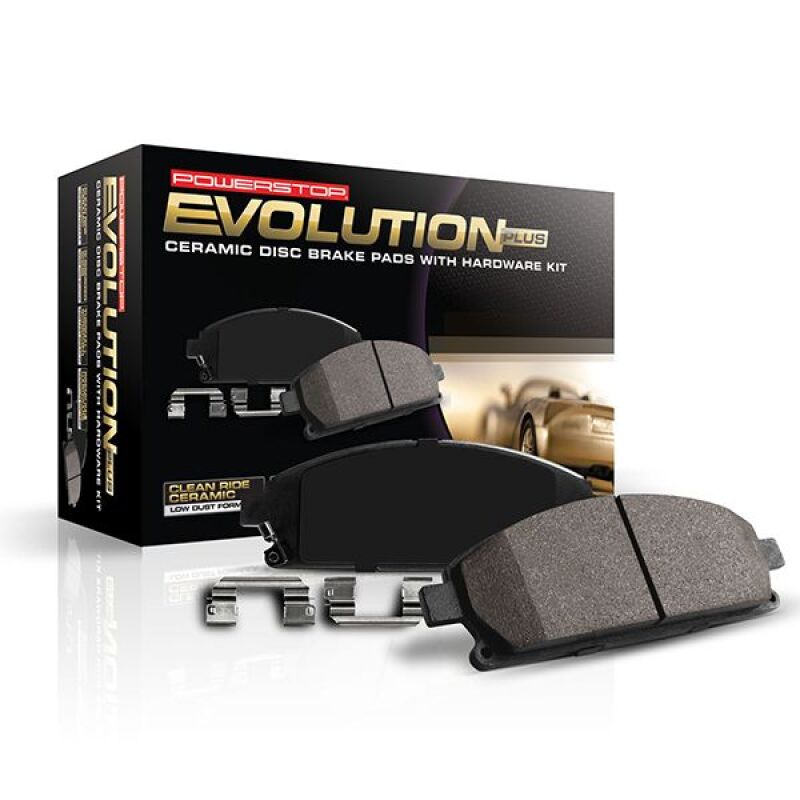 Picture of Power Stop 23-24 Chevrolet Corvette Rear Z17 Evo Ceramic Pad w/Hardware