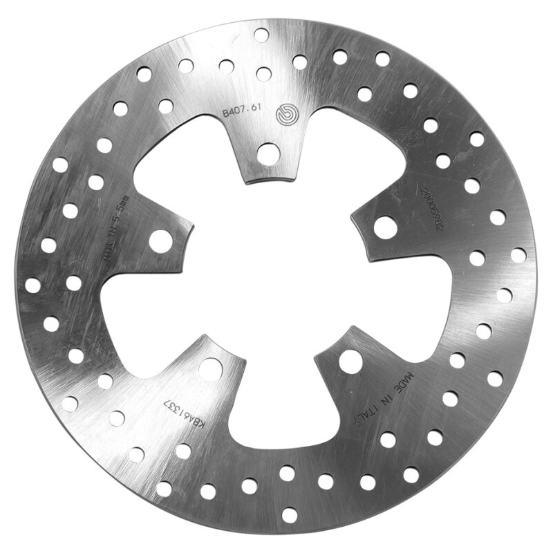 Picture of Brembo 96-02 Kawasaki ZX-7R Ninja 750cc 230x6mm Brake Disc - Rear Fixed