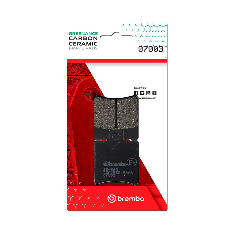 Picture of Brembo Piaggio Storm/Piaggio Tph/Piaggio Zip/Piaggio Typhoon Carbon Ceramic Brake Pad - Front