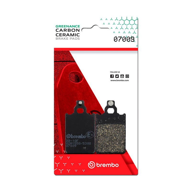 Picture of Brembo KTM Go/Malaguti Centro/Malaguti F/Yamaha Dt Carbon Ceramic Brake Pad - Front