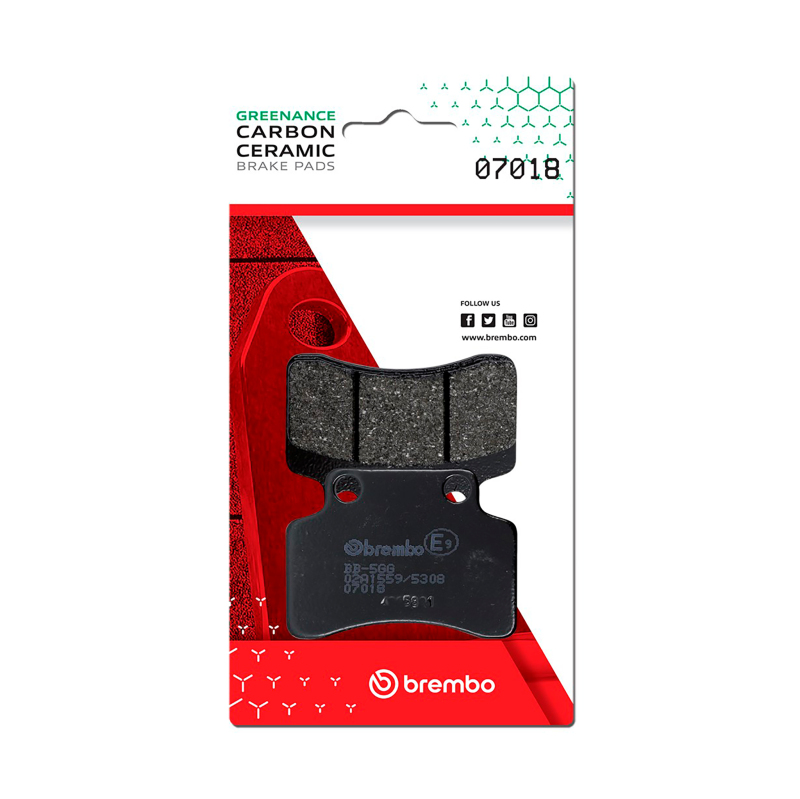 Picture of Brembo Benelli Quattronove X/Cpi Aragon/Cpi Oliver/Cpi Popcorn Carbon Ceramic Brake Pad - Front