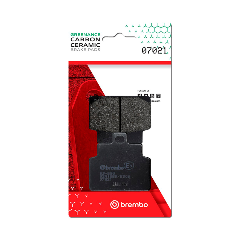 Picture of Brembo Aprilia Mojito/Aprilia Scarabeo/Aprilia Sr Carbon Ceramic Brake Pad - Front
