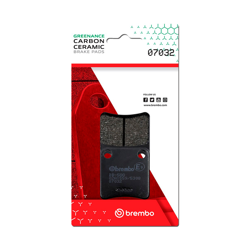 Picture of Brembo Cagiva 50/Daelim Message/Daelim S-Five Carbon Ceramic Brake Pad - Front