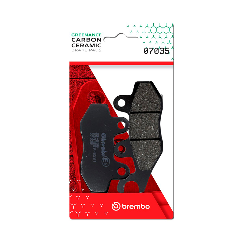 Picture of Brembo Malaguti Centro/Malaguti Blog/TGB Arkos Tec Carbon Ceramic Brake Pad - Front