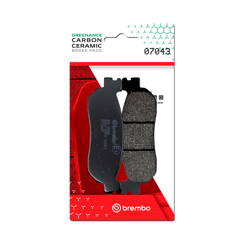 Picture of Brembo Mbk Skyliner/Yamaha X-City/Yamaha X-Max/Yamaha Yp Carbon Ceramic Brake Pad - Rear
