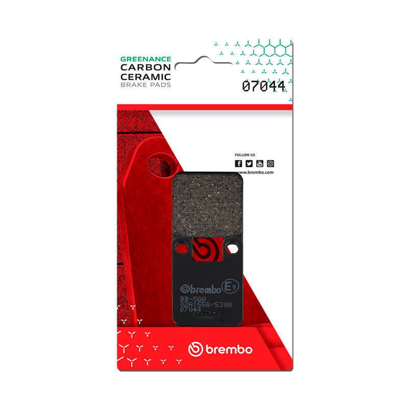 Picture of Brembo Suzuki A/Suzuki Ay/Suzuki Ux/Yamaha Dt/Yamaha Tzr Carbon Ceramic Brake Pad - Rear