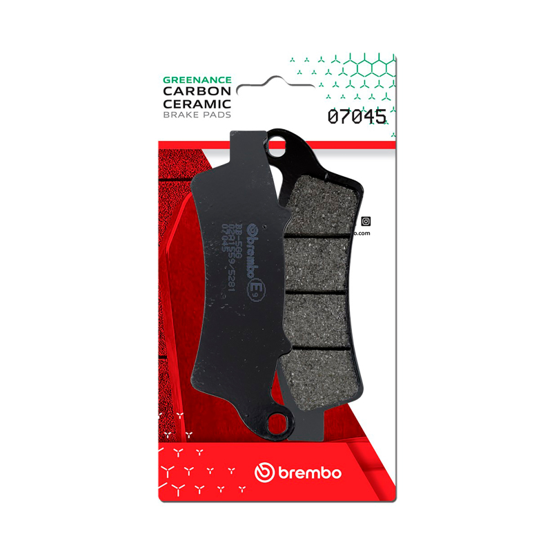 Picture of Brembo KYMCO X-Town/Malaguti Madison/Piaggio Beverly Carbon Ceramic Brake Pad - Front