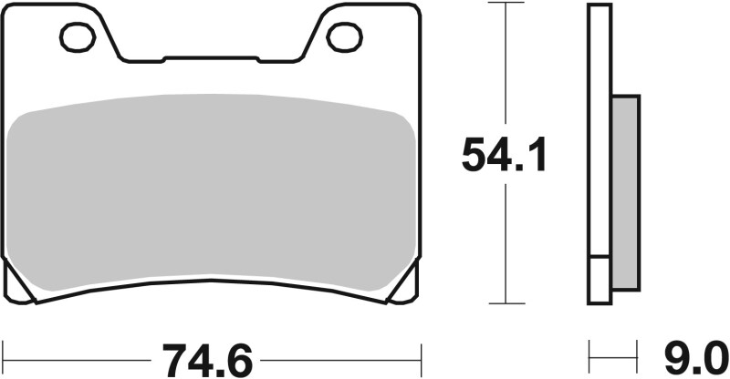 Picture of Brembo 90-91 Yamaha FZR R (Austria) 500cc Sinter Brake Pad - Front