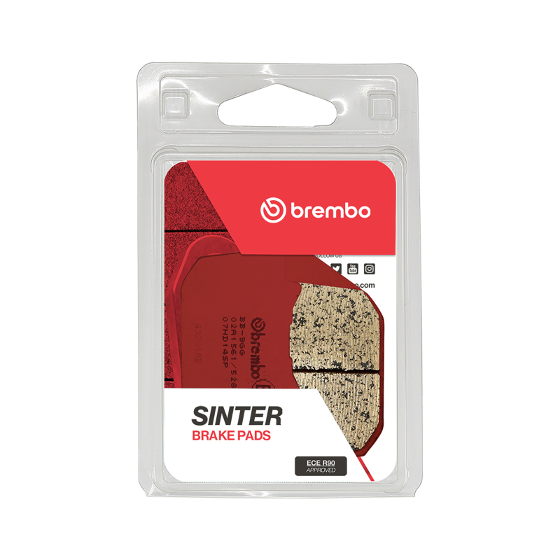 Picture of Brembo 04-13 Harley-Davidson XL C Sportster Custom 883cc Brake Pad - Rear