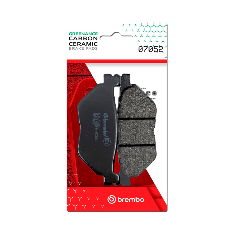 Picture of Brembo Yamaha Tmax Carbon Ceramic Brake Pad - Rear