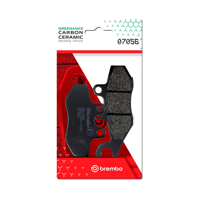 Picture of Brembo Piaggio X-Evo/Piaggio Zip/Piaggio Mp3/Piaggio X10 Carbon Ceramic Brake Pad - Front