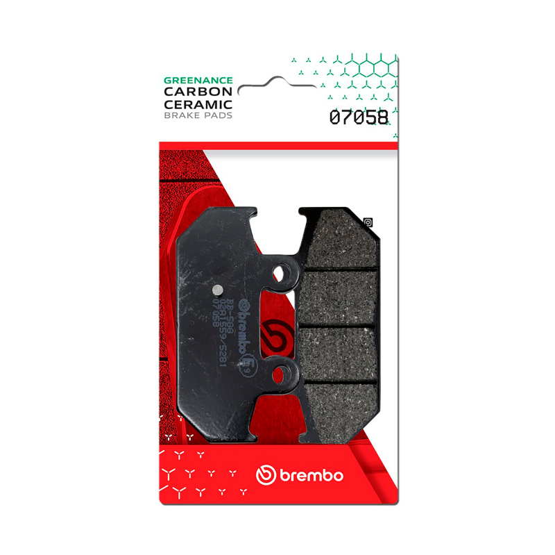 Picture of Brembo Suzuki An Burgman Carbon Ceramic Brake Pad - Rear