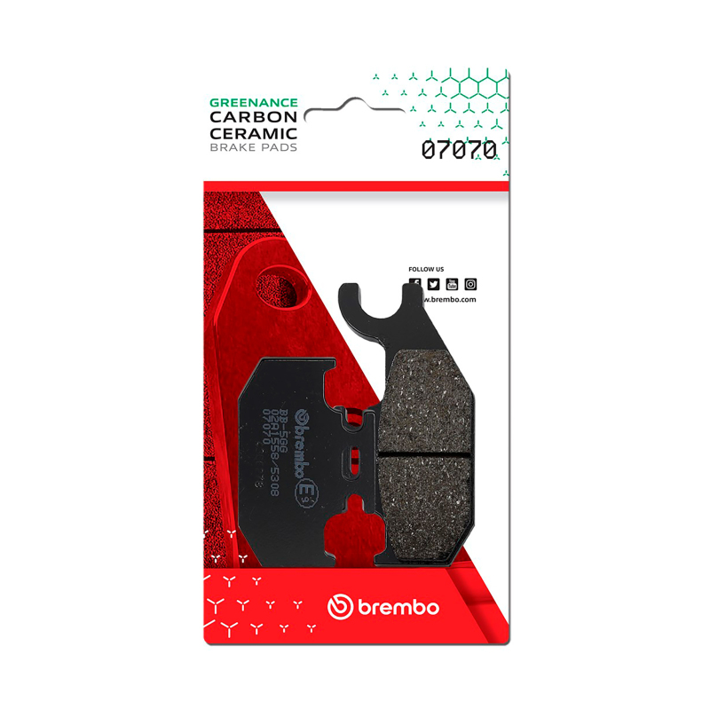 Picture of Brembo Suzuki Sixteen/Suzuki Uh/Suzuki Ux Carbon Ceramic Brake Pad - Rear