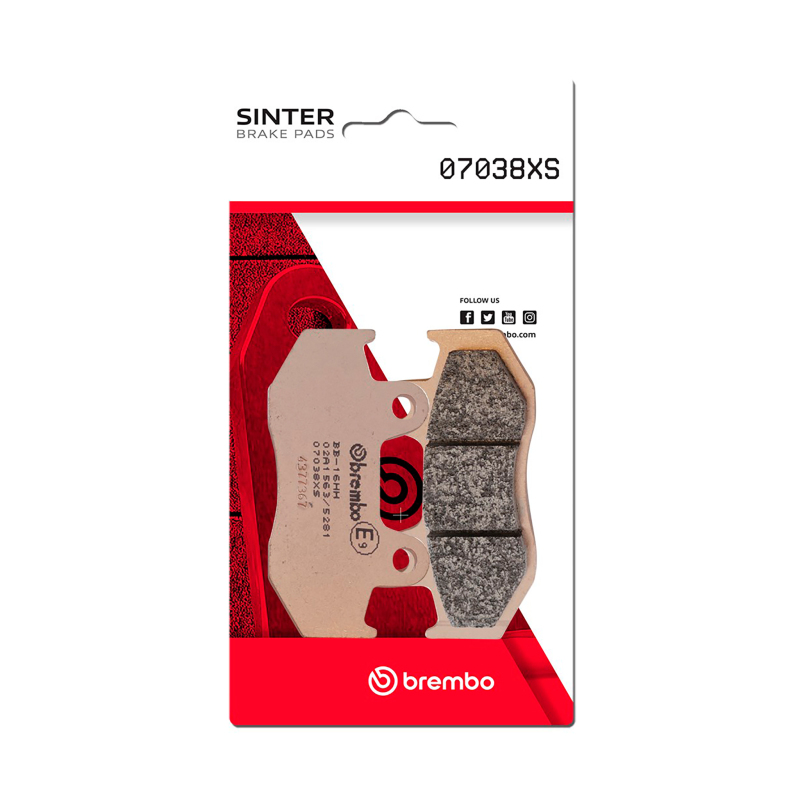 Picture of Brembo Honda Scv/Honda Ch/Honda Ses/Honda Ps/Honda Sh/Honda Lead Sinter Brake Pad - Front