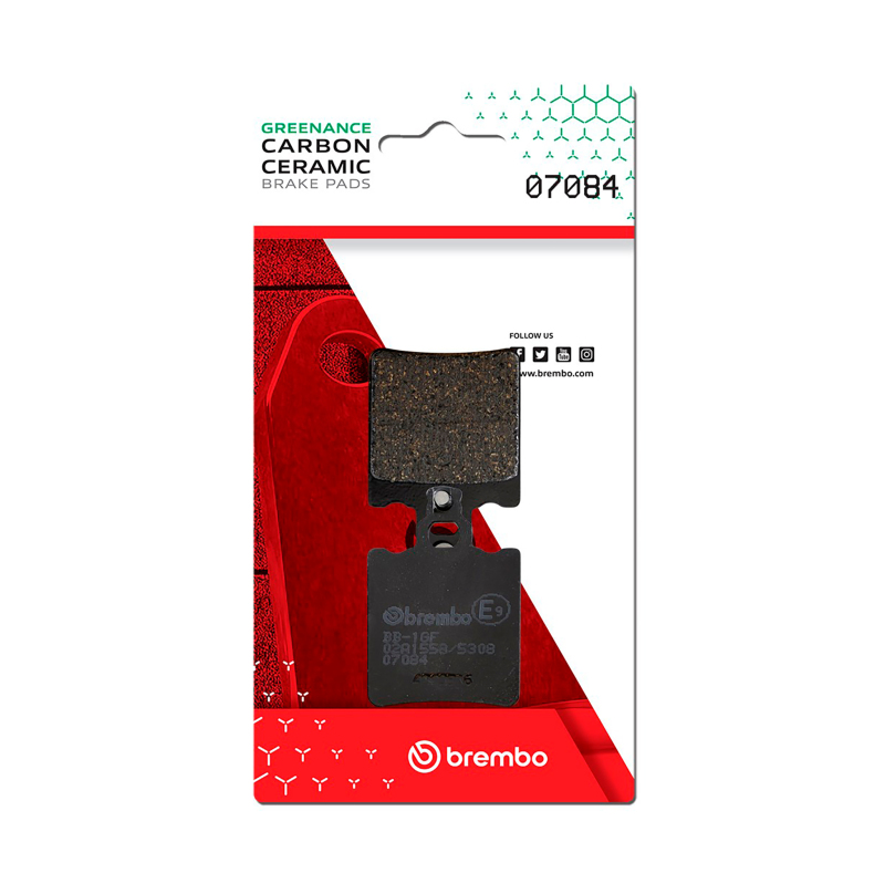 Picture of Brembo Aprilia Leonardo/Aprilia Mx/Aprilia Rs/Aprilia Rx Carbon Ceramic Brake Pad - Rear