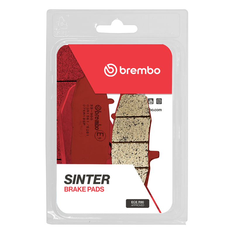 Picture of Brembo 99-04 Kawasaki ZR-7 Left 750cc Brake Pad - Rear