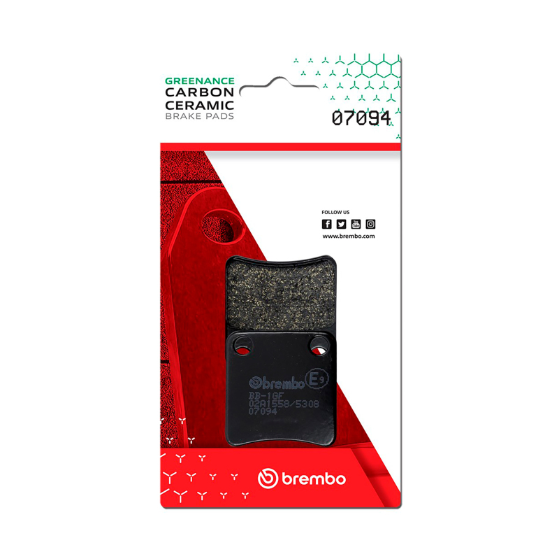 Picture of Brembo Honda Dn-01/Honda Fjs/Honda Silverwing/Honda X-Adv/Piaggio X10 Carbon Ceramic Brake Pad
