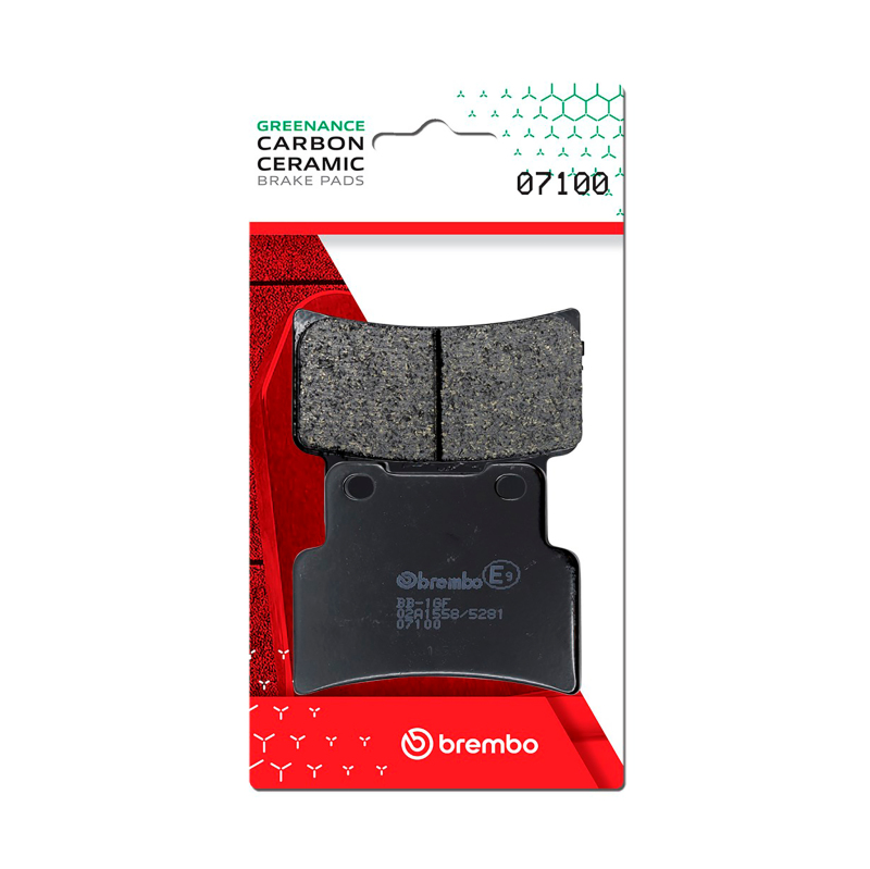 Picture of Brembo KYMCO Xciting/Peugeot Xp Carbon Ceramic Brake Pad - Front