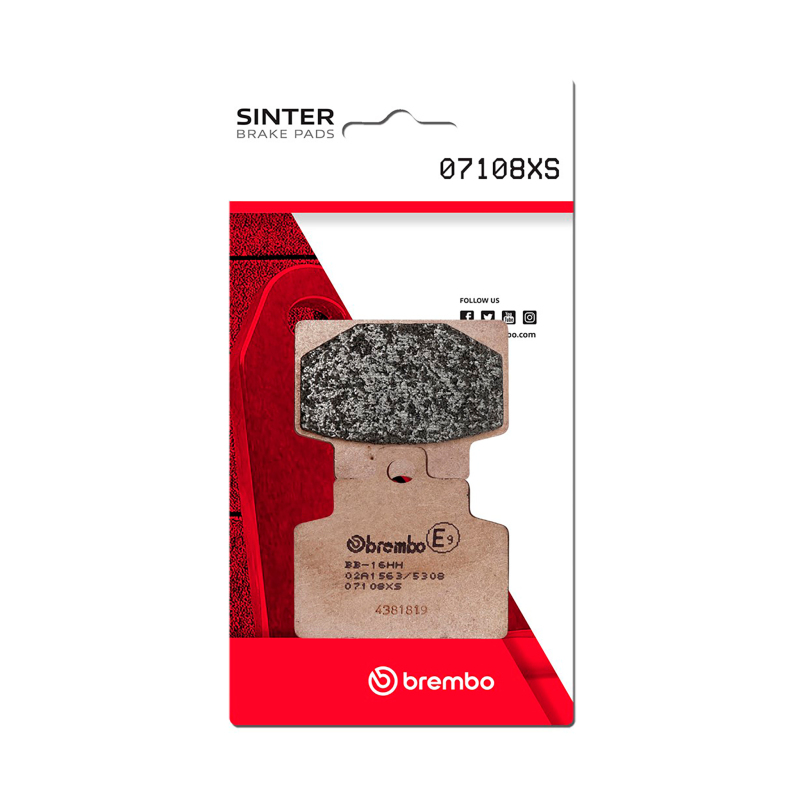 Picture of Brembo 14-19 Piaggio Vespa MP3 LT iE ABS 300cc Sinter Brake Pad - Front