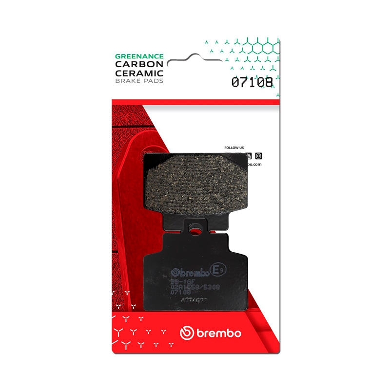 Picture of Brembo Piaggio Mp3 Carbon Ceramic Brake Pad - Front