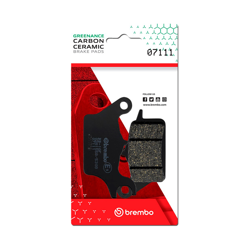 Picture of Brembo Suzuki Address/Yamaha Tricity Carbon Ceramic Brake Pad - Front